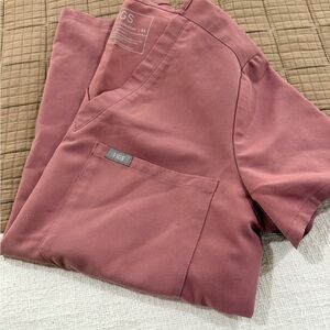 FIGS Scrub Top - Mauve